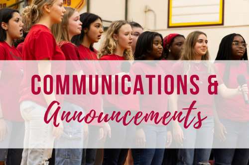 Communications & Announcements